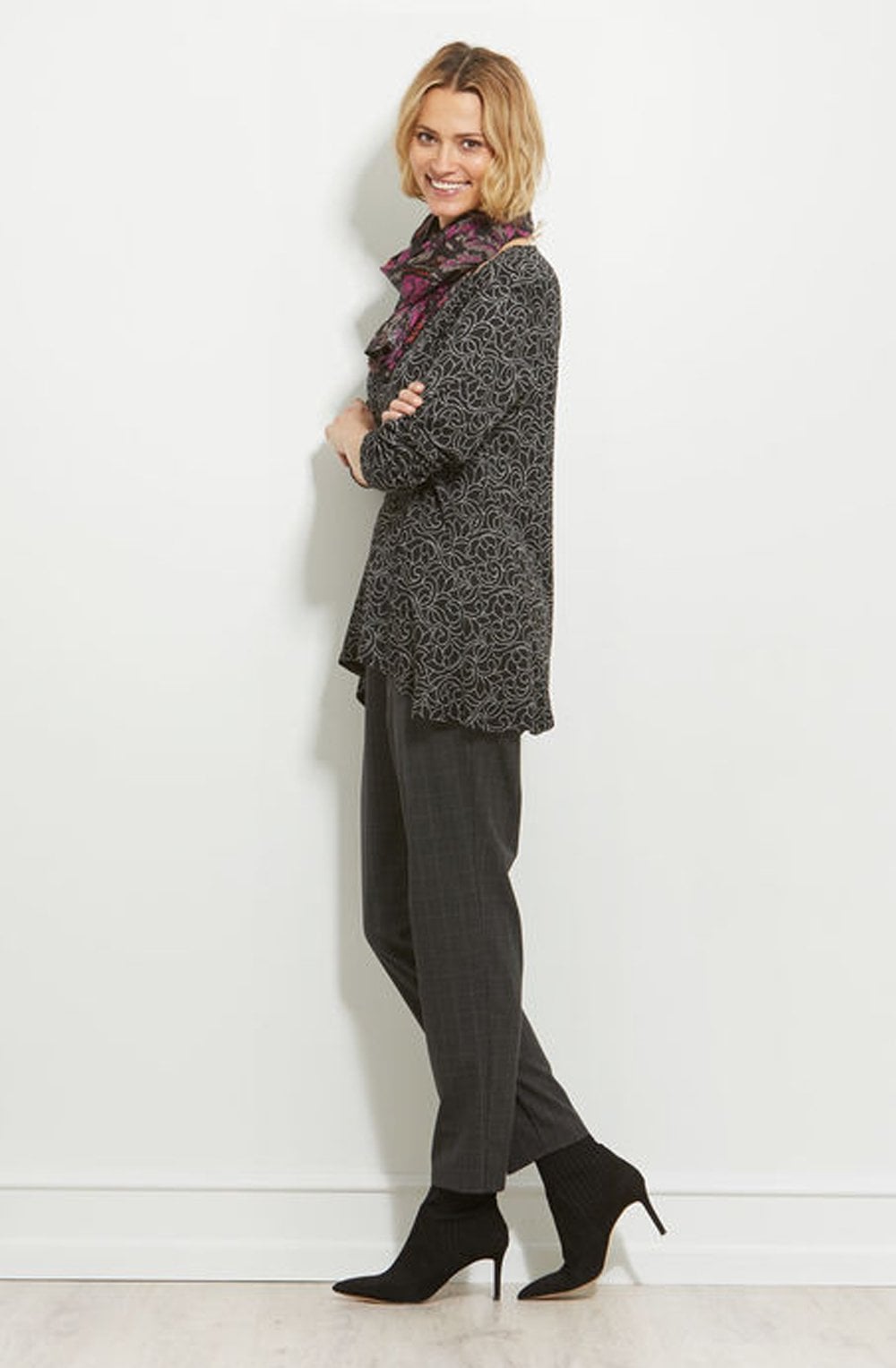 Bahiga Swirl Print Top