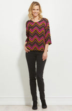 Banuni Zig Zag Print Top