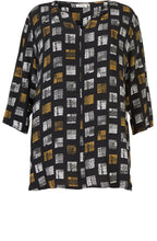 Barbie Square Print Top