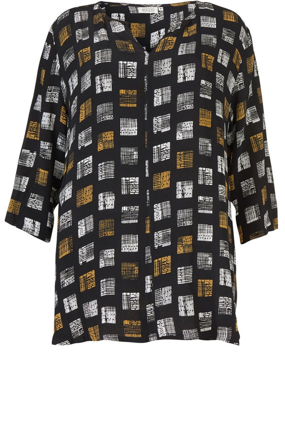 Barbie Square Print Top
