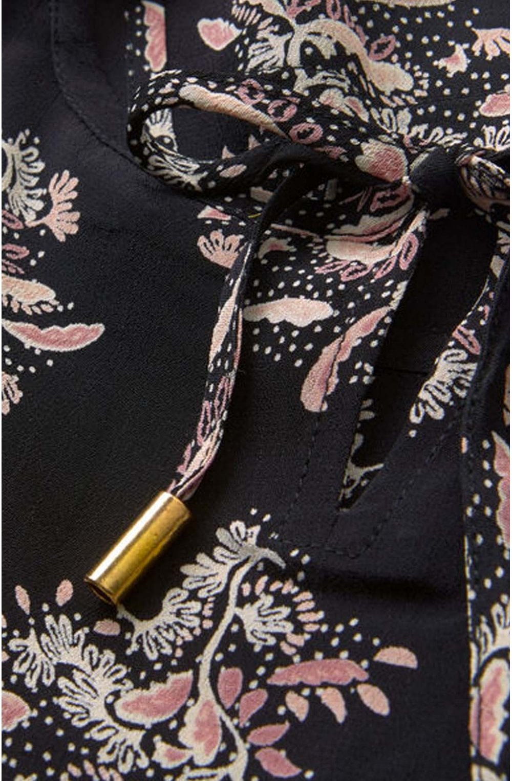 Barka Warm Rose Patterned Top