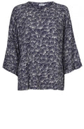 Barna Over Sized Shell Print Top