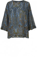 Barna Paisley Print Top