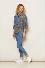 Barna Paisley Print Top