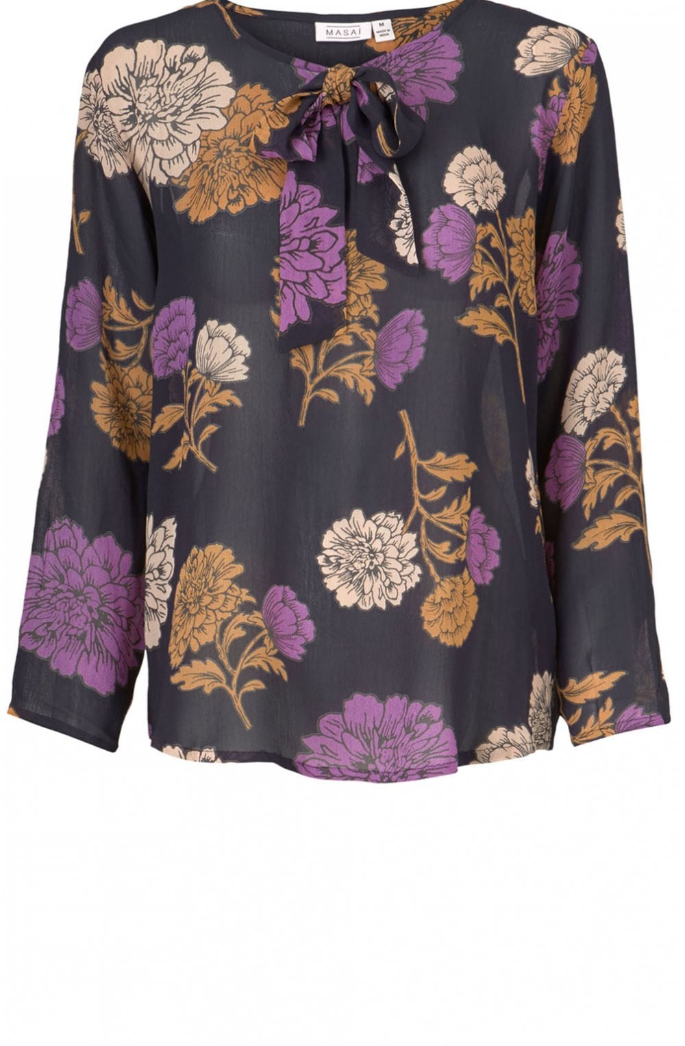 Baruna Floral Chiffon Top