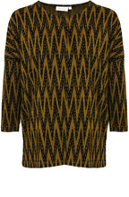 Basigne Zig Zag Print Top