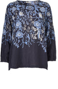 Beate Blue mix Floral Top