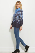 Beate Blue mix Floral Top