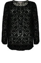 Beate Floral Devore Top