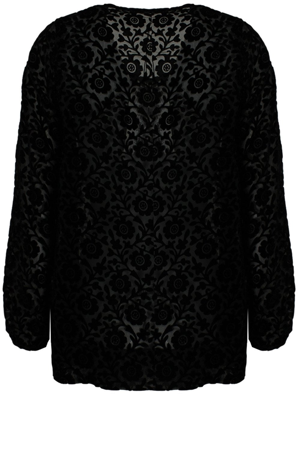 Beate Floral Devore Top