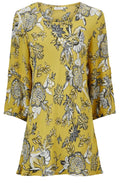 Beate Yellow Floral Top