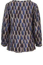 Beatrix Feather print Top