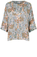 Becca Jadeite Floral Blouse
