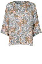 Becca Jadeite Floral Blouse