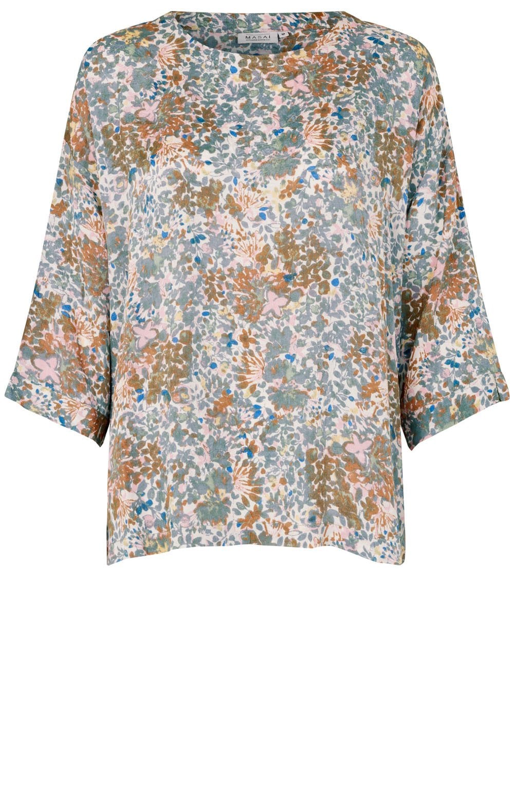 Becca Jadeite Floral Blouse