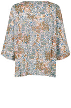 Becca Jadeite Floral Blouse