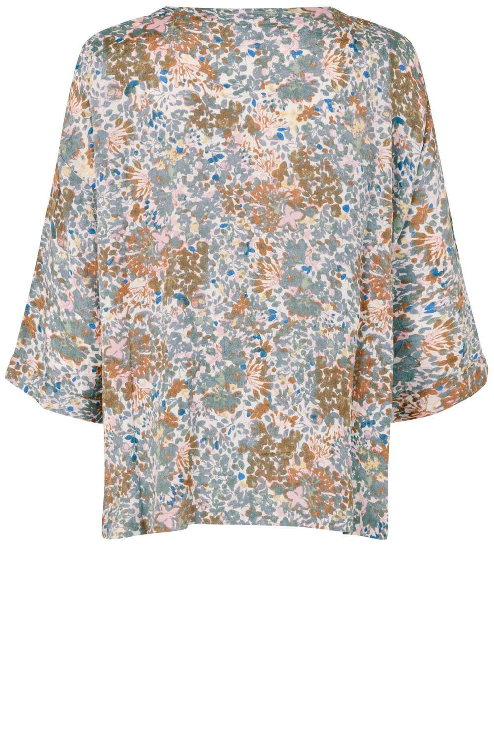 Becca Jadeite Floral Blouse