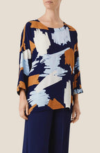 Becca Maritime Blue Blouse