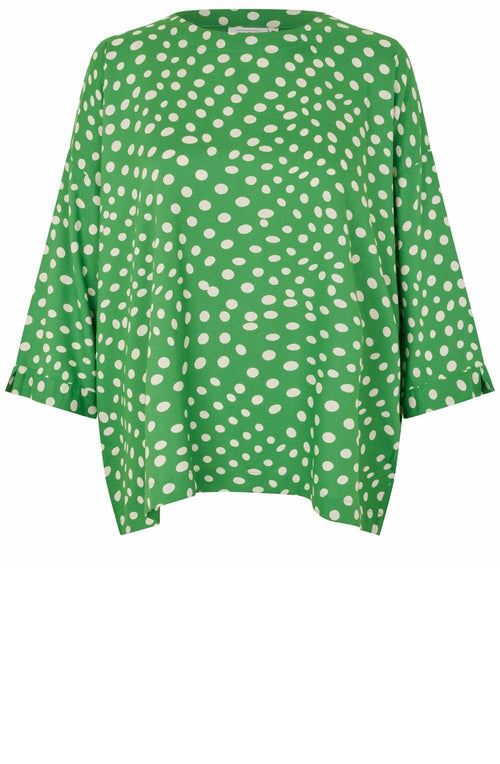 Becca Mint Green Polka Dot Blouse