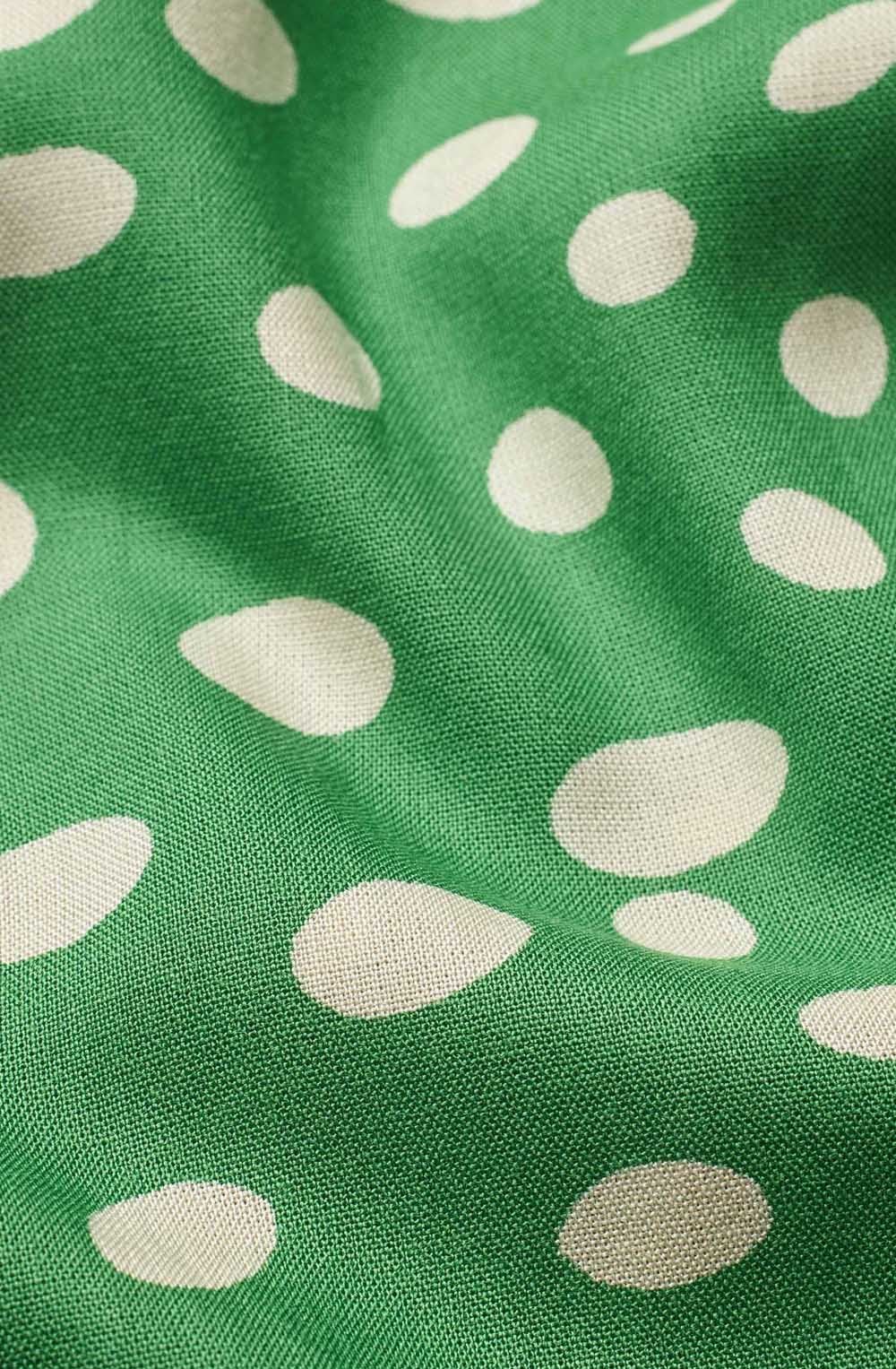 Becca Mint Green Polka Dot Blouse