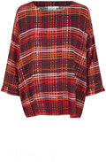 Becca Tango Red Box Blouse
