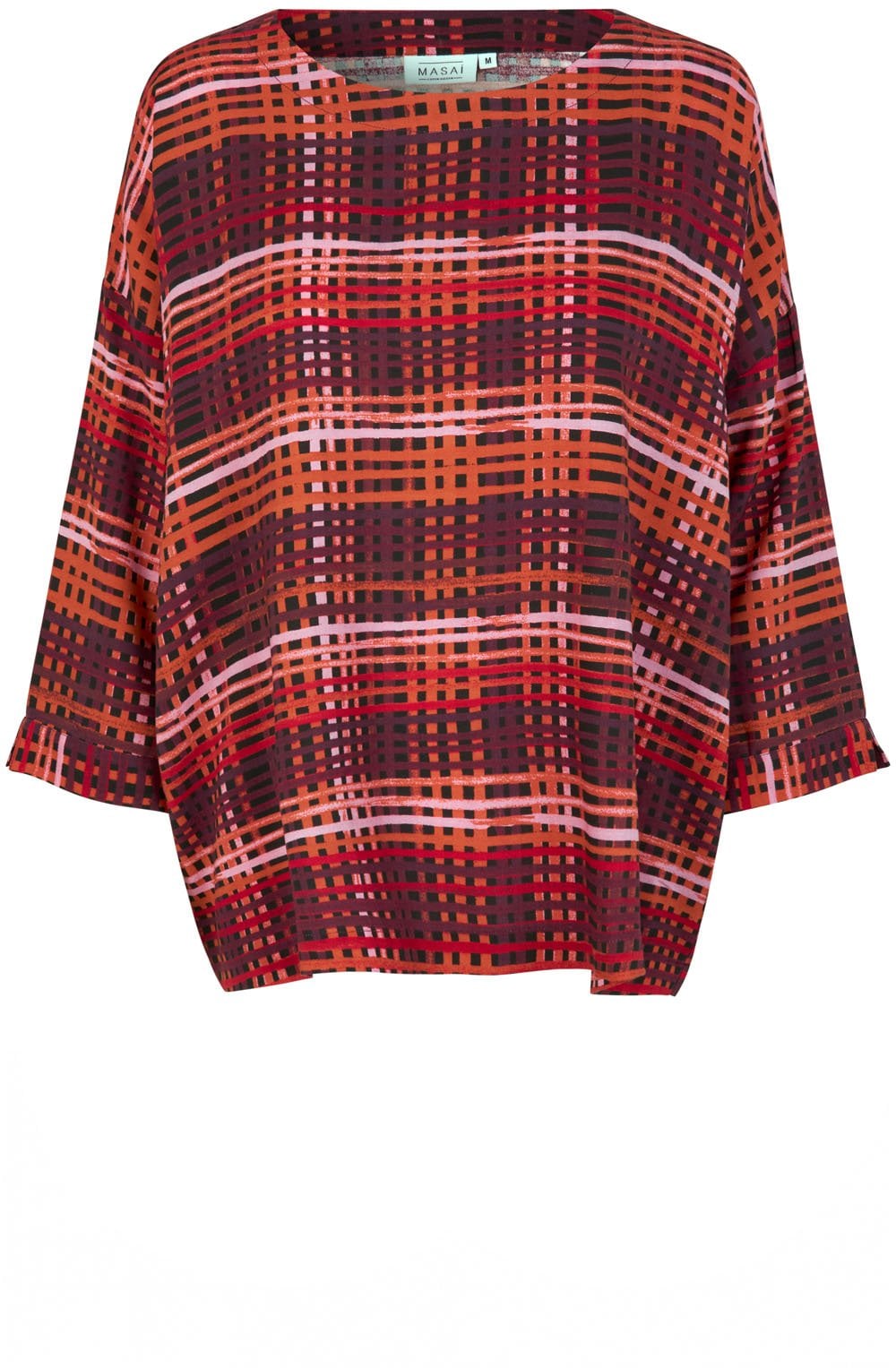 Becca Tango Red Box Blouse