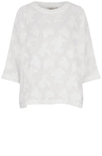 Becca White Textured Blouse