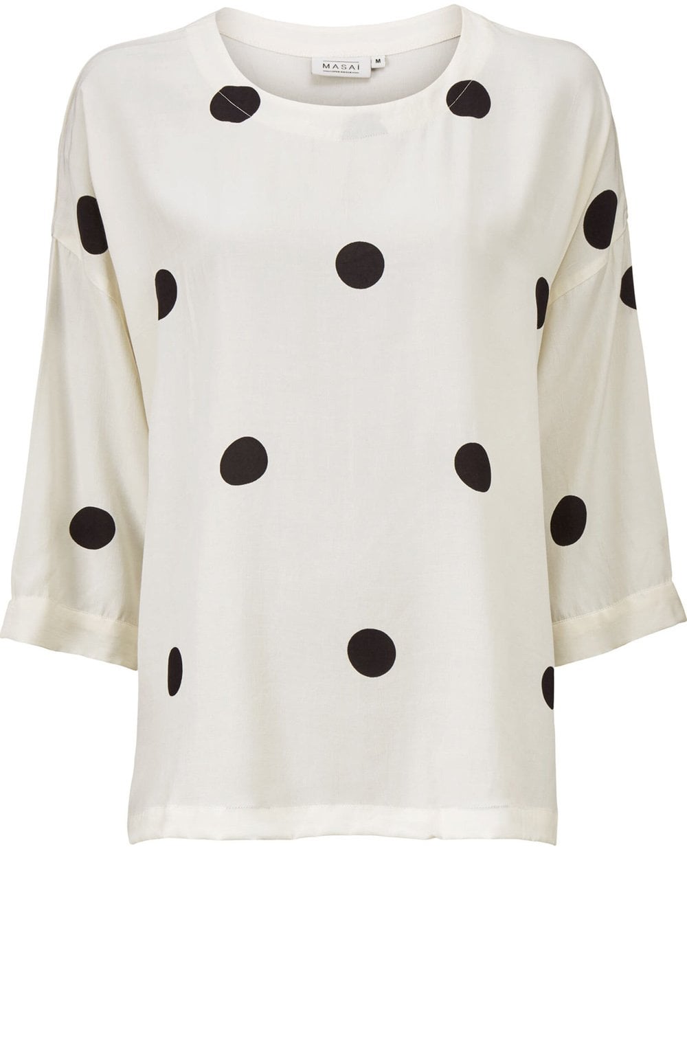 Becca Whitecap Polka dot Top