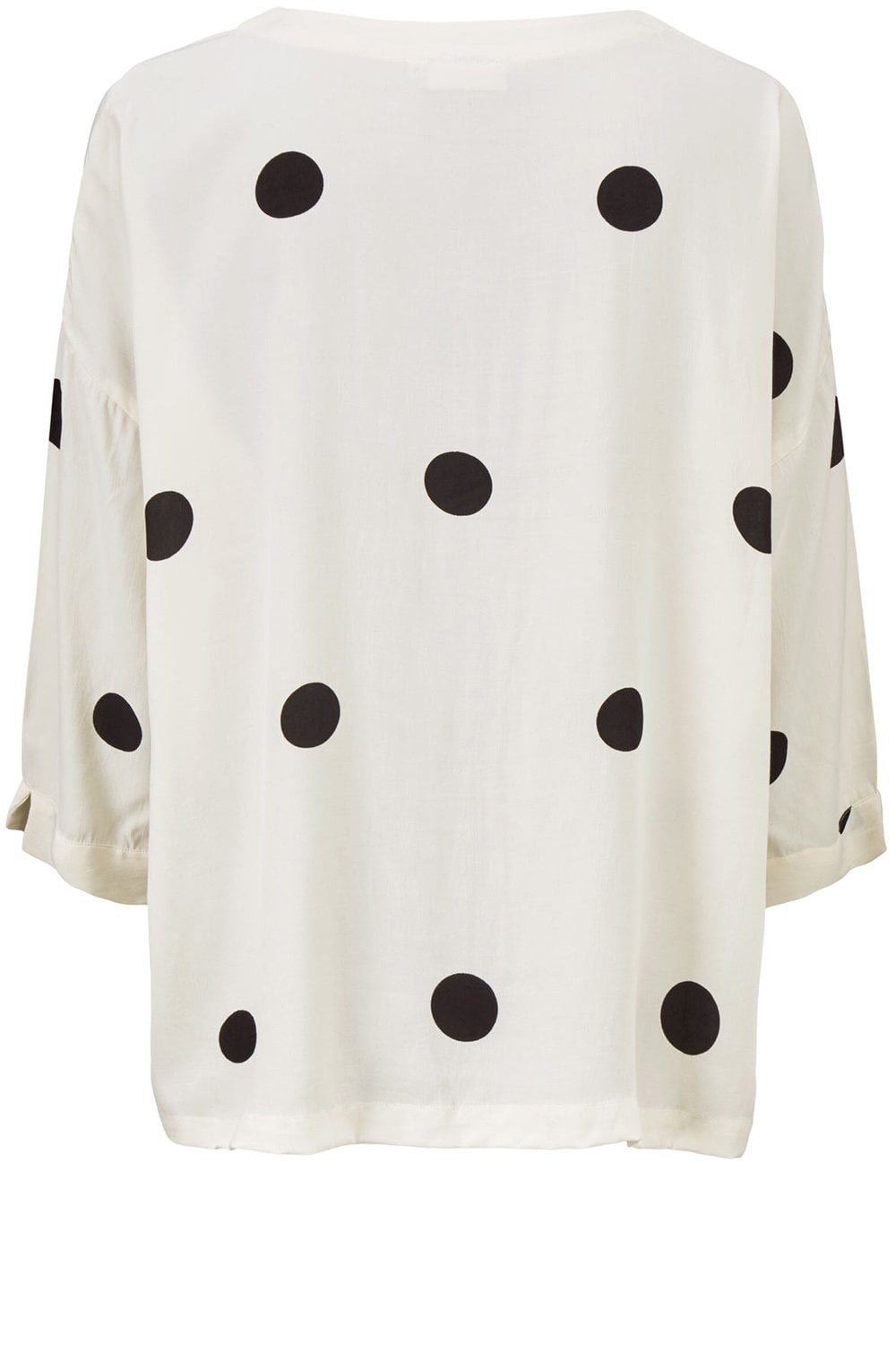 Becca Whitecap Polka dot Top