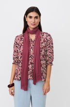 Beet Red Amega Jersey Scarf
