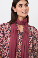 Beet Red Amega Jersey Scarf