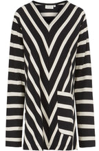 Belinia Black Striped Pocket Jumper