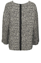Belita Black & White Print Top