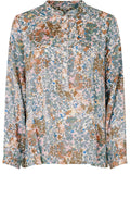 Beneda Jadeite Floral Blouse
