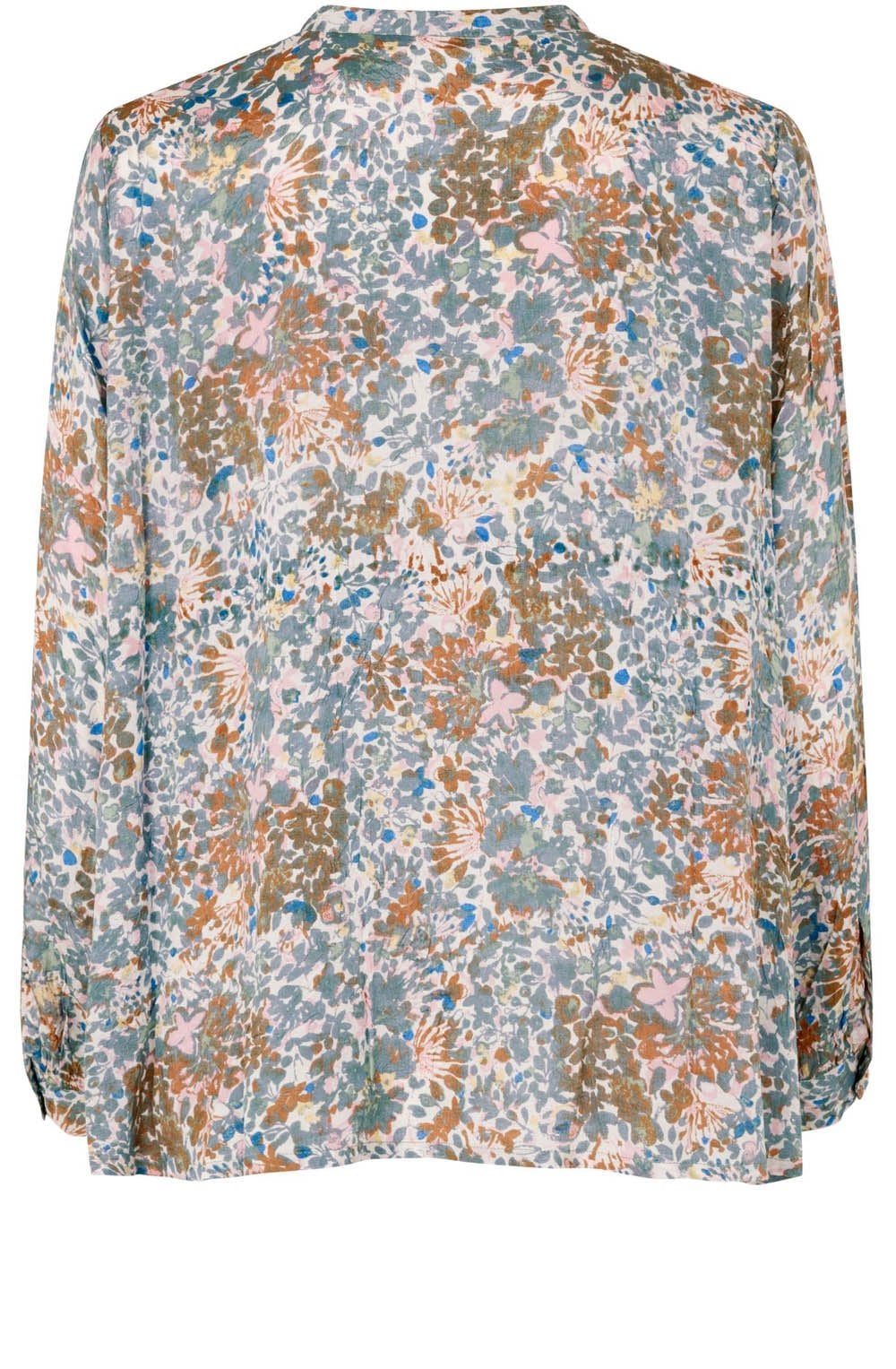 Beneda Jadeite Floral Blouse
