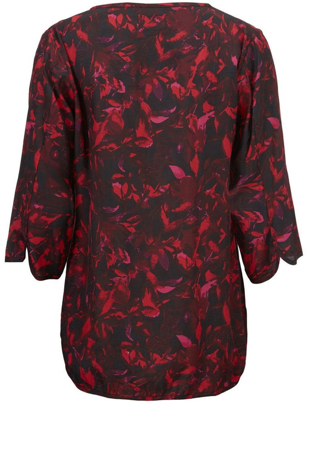 Berla Black & Pink Patterned Top