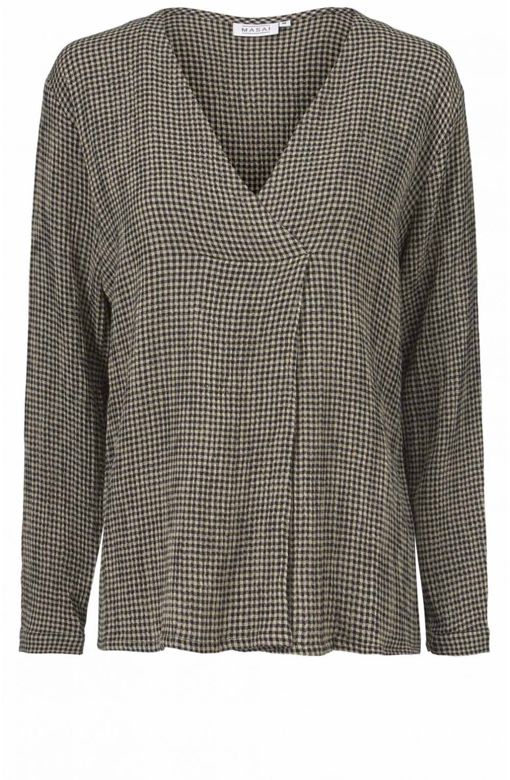 Berla Fine Check Top