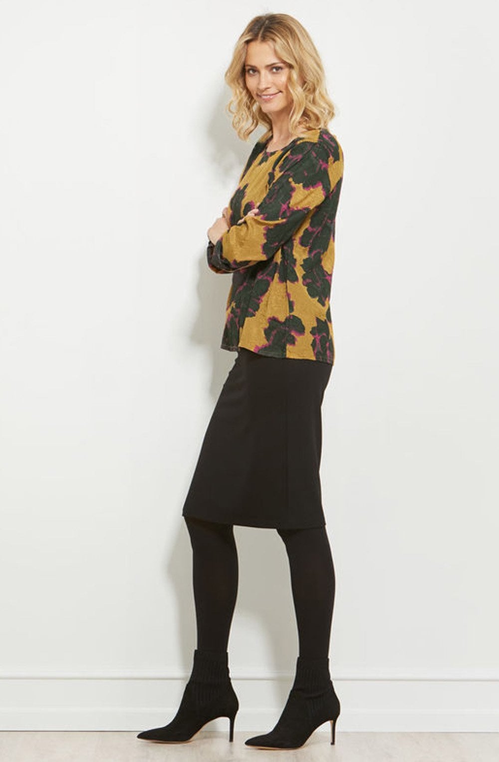 Bernus Floral Print Top