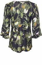 Bet Green Floral Design Top