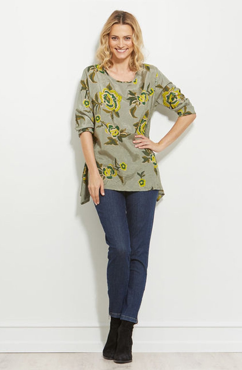 Betony Floral Print Top