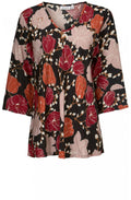 Betsy Bold Floral Print Top