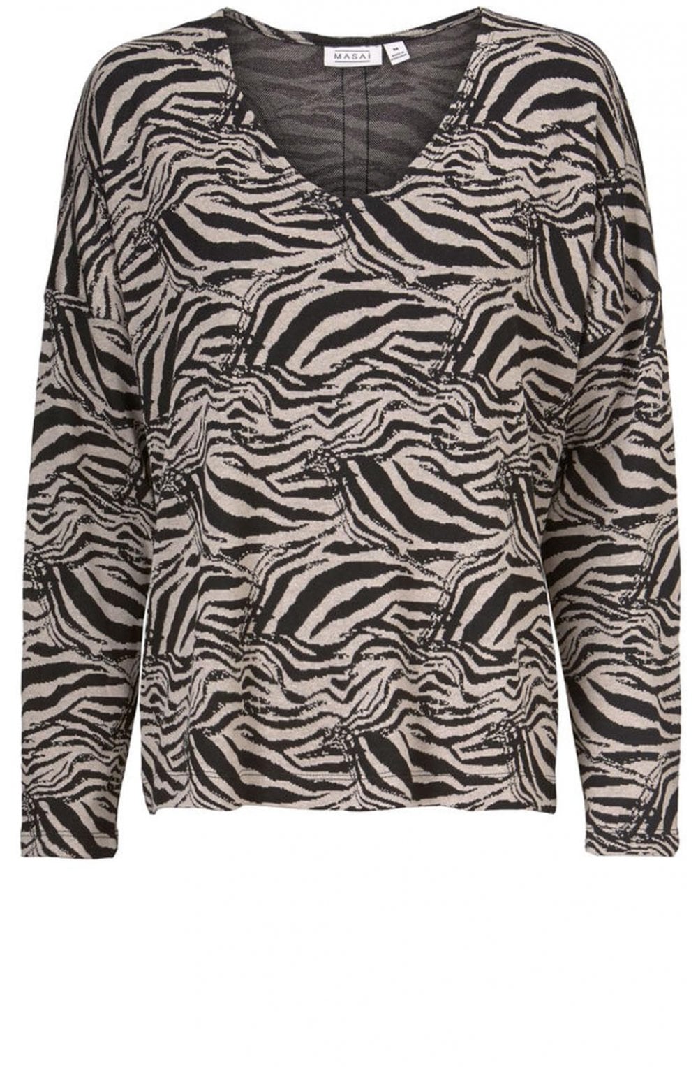 Bianca Zebra Print Top