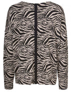 Bianca Zebra Print Top