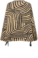 Bidia Travertine Graphic Weighted Jersey Top