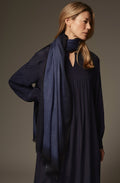 Bijou Blue Amarani Wool Scarf