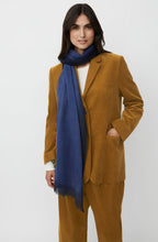 Bijou Blue Amarani Wool Scarf