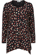 Bine Spot Print Top