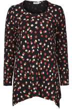 Bine Spot Print Top