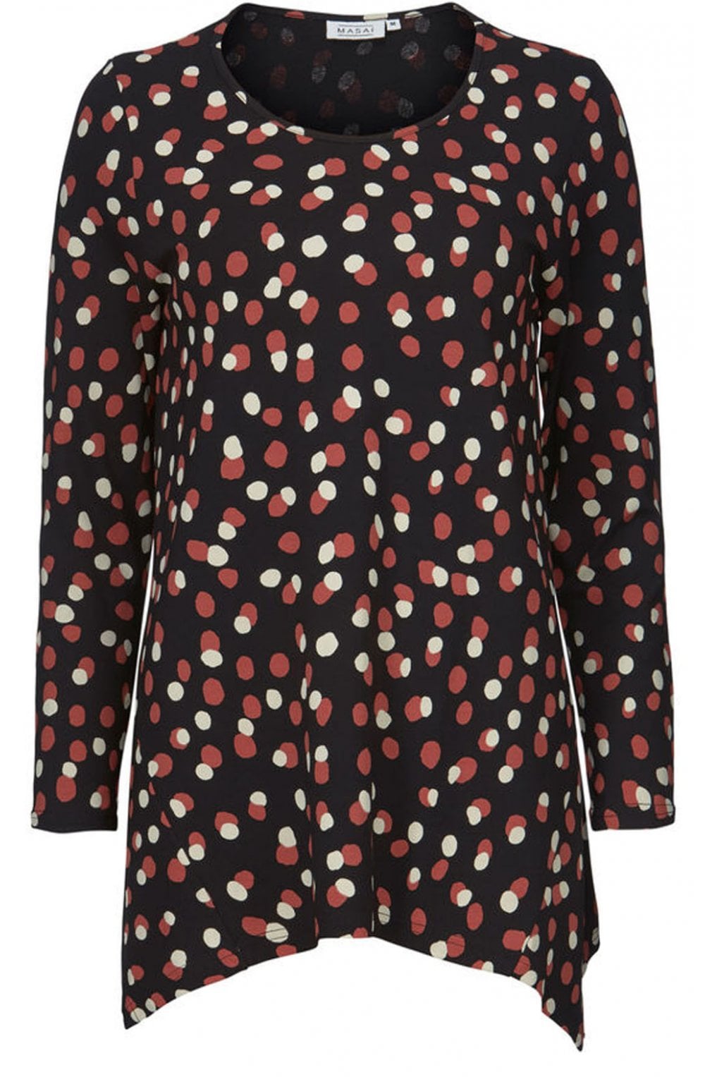 Bine Spot Print Top