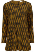 Birte Patterned Jersey Top